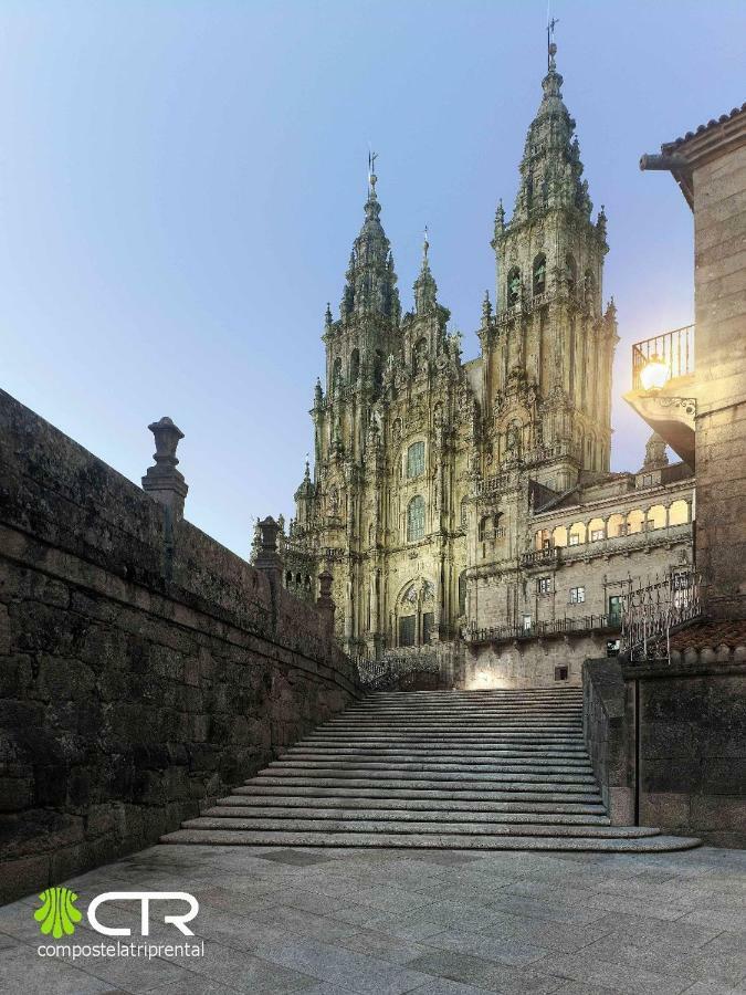 Apartamento Next To Cathedral With Garden Santiago de Compostela Exterior foto